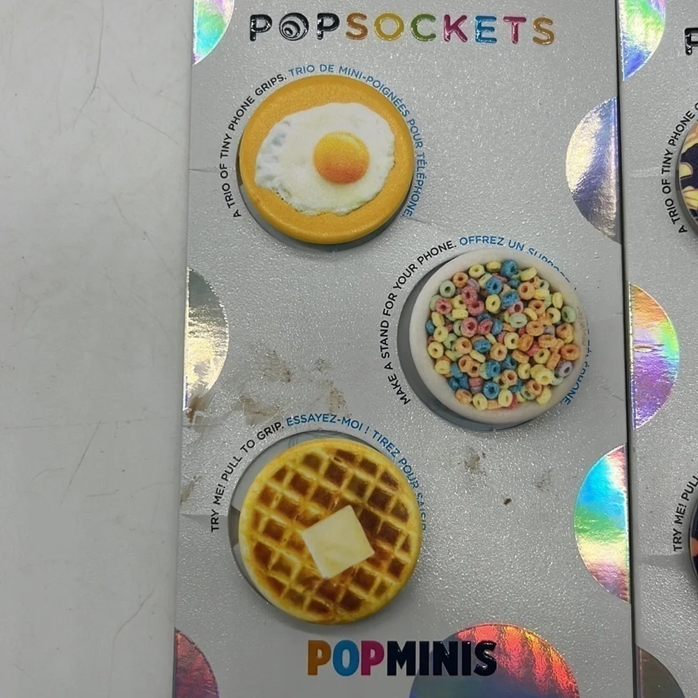 Pop Sockets Popminis - 3 small pop sockets - NWT